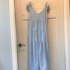 Light Blue Sleeveless Dress Old Navy Size Medium